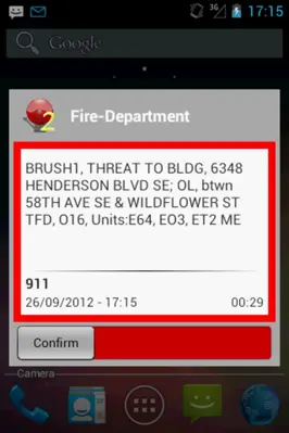 FireAlert 2 android App screenshot 1